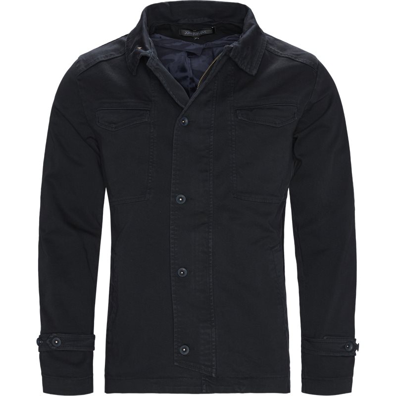 JOHNNY LOVE Bronco Jakke Dark Navy Billede af JOHNNY LOVE Bronco Jakke Dark Navy